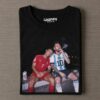 Ronaldo and Messi Classic Retro Soccer Smoke Shirt 3