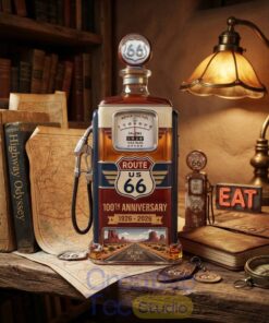 Route 66 1926-2026 100th Anniversary Whiskey Bottle