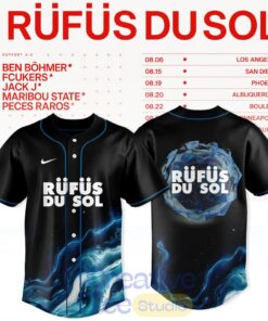 Rufus Du Sol 2026 Tour Special Edition Baseball Jersey