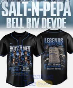 SALT-N-PEPA • BOYZ II MEN • BELL BIV DEVOE Special Baseball Jersey
