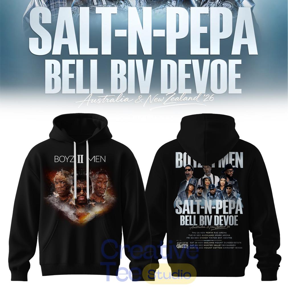 SALT-N-PEPA • BOYZ II MEN • BELL BIV DEVOE Special Hoodie SALT-N-PEPA • BOYZ II MEN • BELL BIV DEVOE Special Hoodie