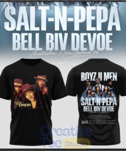 SALT-N-PEPA • BOYZ II MEN • BELL BIV DEVOE Special T-Shirt SALT-N-PEPA • BOYZ II MEN • BELL BIV DEVOE Special T-Shirt