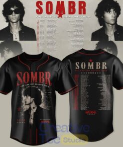 SOMBR You Are The Reason Tour 2026 Premium Baseball Jersey Collection