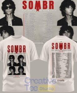 SOMBR You Are The Reason Tour 2026 Special Collection T-Shirt SOMBR You Are The Reason Tour 2026 Special Collection T-Shirt