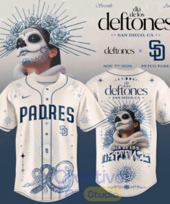 San Diego Padres x Dia De Los Deftones Special Jersey