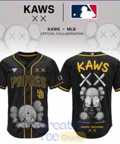San Diego Padres x KAWS Blackout Baseball Jersey