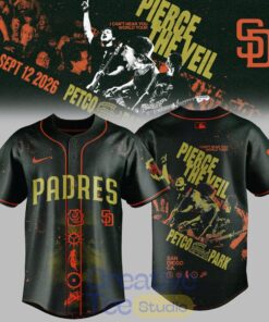 San Diego Padres x Pierce The Veil I CAN’T HEAR YOU WORLD TOUR FINALE 2026 Jersey