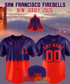 San Francisco Firebells Inspired by Lillie Hitchcock Coit 2026 Baseball Jersey