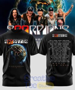 Scorpions Coming Home 2026 World Tour Special T-Shirt