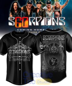 Scorpions Coming Home 2026 World Tour Exclusive Baseball Jersey
