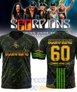 Scorpions Coming Home 2026 World Tour Football Jersey