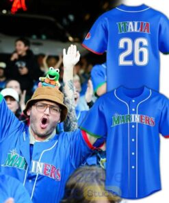 Seattle Mariners Italian Heritage 2026 Limited Edition Baseball Jersey Seattle Mariners Italian Heritage 2026 Limited Edition Baseball Jersey