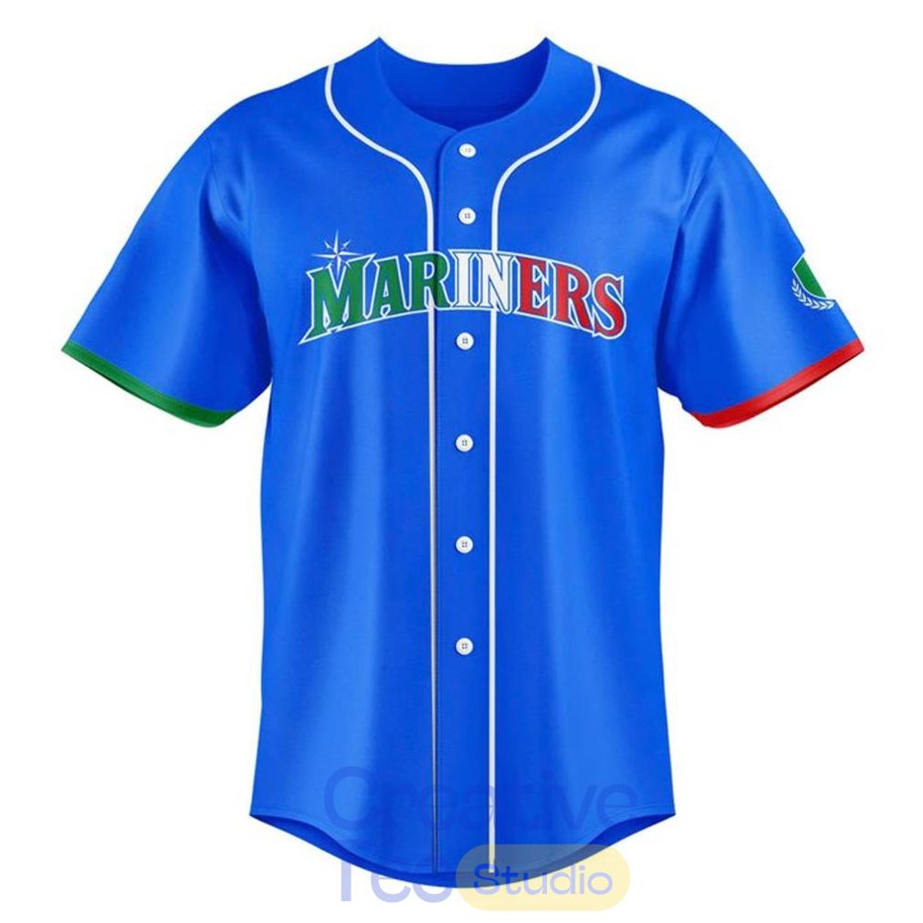 Seattle Mariners Italian Heritage 2026 Limited Edition Baseball Jersey Seattle Mariners Italian Heritage 2026 Limited Edition Baseball Jersey