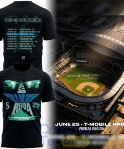 Seattle Mariners x Fuerza Regida 2026 T-Shirt