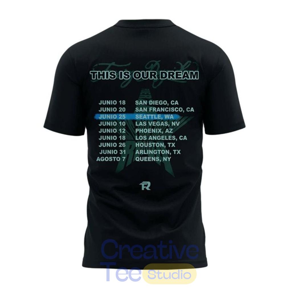 Seattle Mariners x Fuerza Regida 2026 T-Shirt Seattle Mariners x Fuerza Regida 2026 T-Shirt
