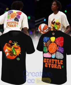 Seattle Storm x Pride Night 2026 Black T-Shirt