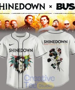 Shinedown – Australian & NZ Tour Exclusive Baseball Jersey