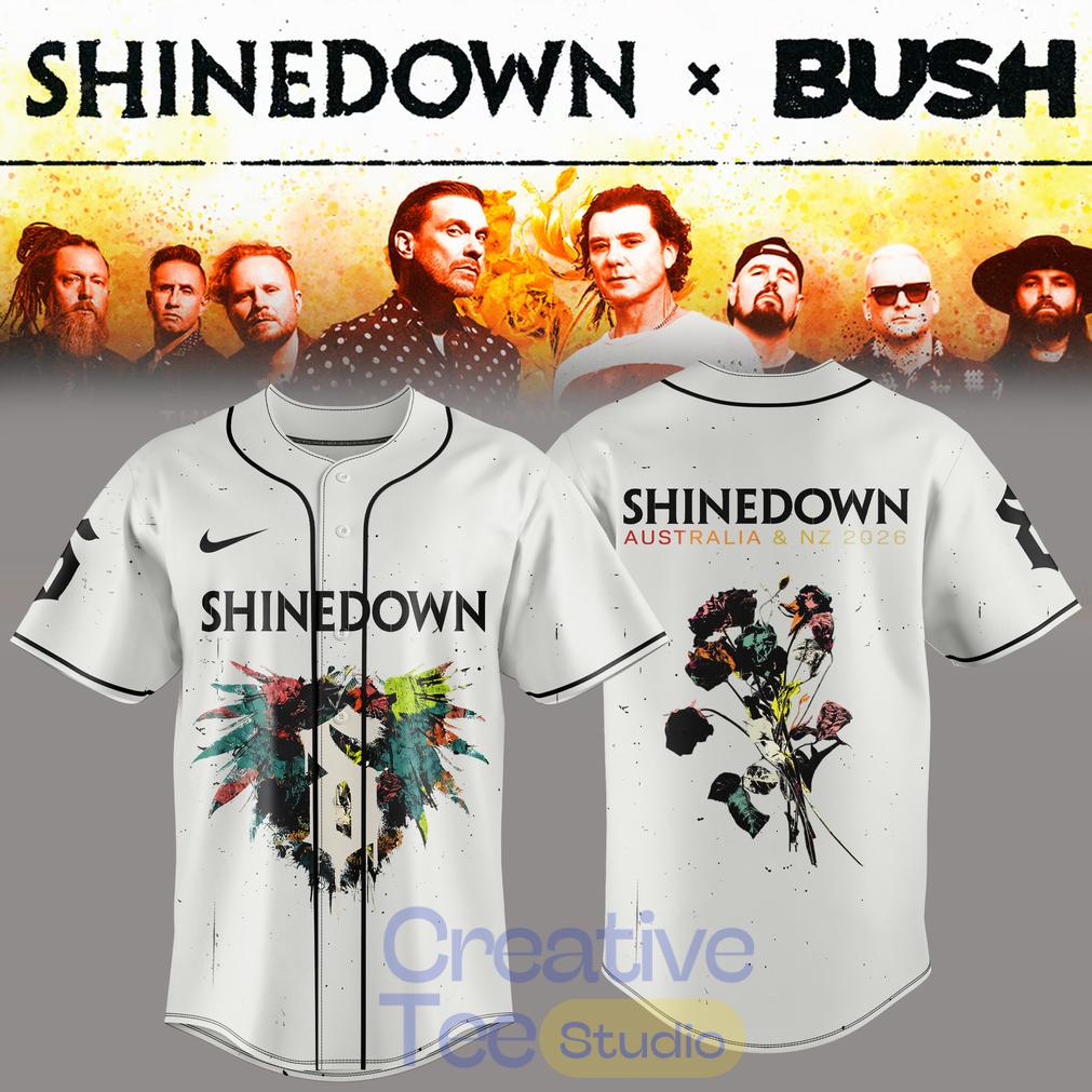 Shinedown – Australian & NZ Tour Exclusive Baseball Jersey Shinedown – Australian & NZ Tour Exclusive Baseball Jersey