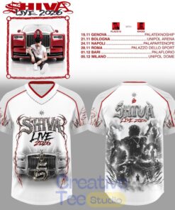 Shiva Live Tour 2026 Football Jersey