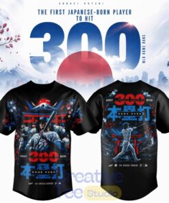 Shohei Ohtani LA Dodgers 300 Home Runs Jersey Mount Fuji Cherry Blossom Edition Shohei Ohtani LA Dodgers 300 Home Runs Jersey Mount Fuji Cherry Blossom Edition