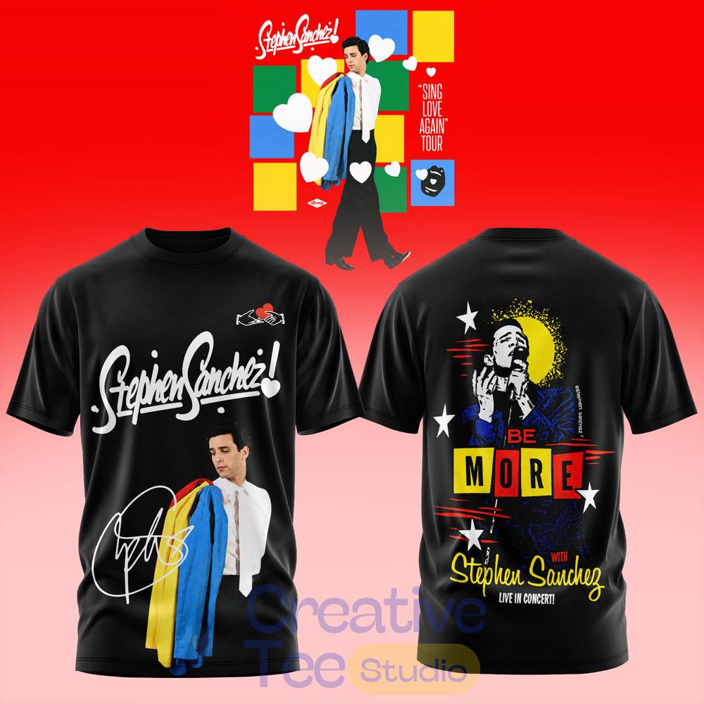 Sing Love Again Tour Premium T-Shirt – Be More Graphic Style Sing Love Again Tour Premium T-Shirt – Be More Graphic Style