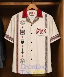 Slayer Mexican Inpsired Luxury Design Hawaiian Shirt