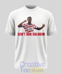 Soccer World Cup 2026 “Can’t Ban Balogun” T-Shirt