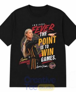 Sophie Cunningham Indiana Fever The Point Is To Win Games Meme Edition Shirt