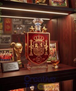 Spain National Team 2026 World Cup Champion Whiskey Bottle