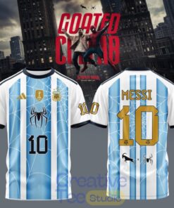 Spider Man x Argentina Messi Soccer Jersey