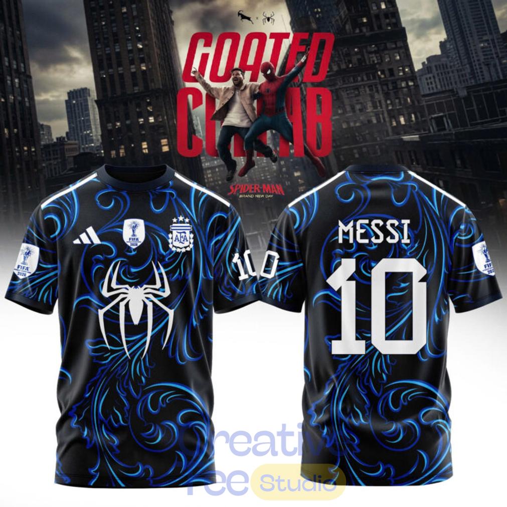 Spider Man x Argentina Messi Soccer Jersey Spider Man x Argentina Messi Soccer Jersey