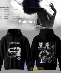 Spiritbox Tsunami Sea 2026 Abyss Echo Vintage Graphic Hoodie