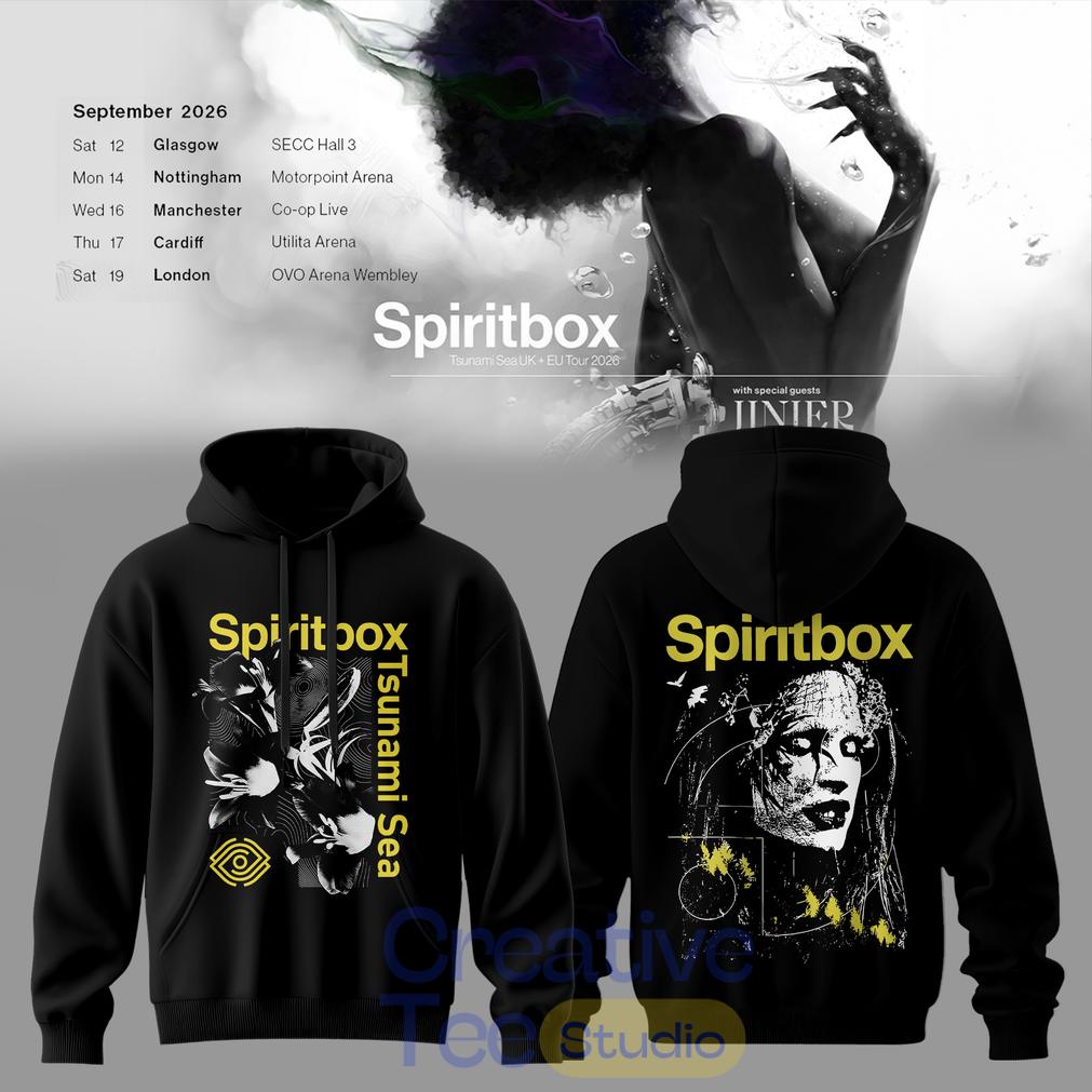 Spiritbox Tsunami Sea 2026 Abyss Echo Vintage Graphic Hoodie Spiritbox Tsunami Sea 2026 Abyss Echo Vintage Graphic Hoodie