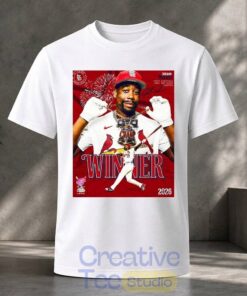 St. Louis Cardinals Jordan Walker 2026 Home Run Derby Champion 2D T-Shirt
