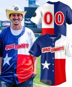 Sugar Land Space Cowboys 2026 Texas Flag Baseball Jersey