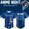 Sugar Land Space Cowboys x Anime Night 2026 Custom Baseball Jersey