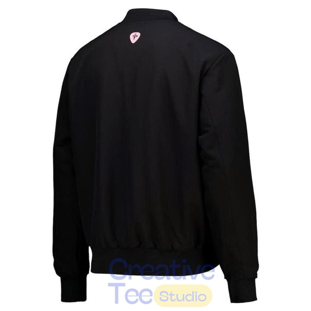 Sunderland x Elvis Hummel Away Matchday Black Varsity Jacket Sunderland x Elvis Hummel Away Matchday Black Varsity Jacket