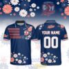 Sydney Roosters NRL 2026 Flower Pattern Custom Polo Shirt