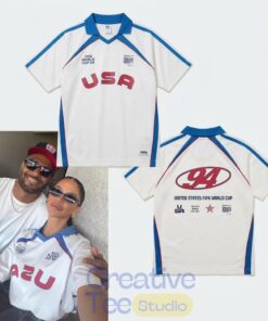 Sydney Warner USA 94 FIFA World Cup Soccer Polo Jersey