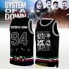 System of a Down “Europe-UK Stadium Tour 2026” Signature Basketball Jersey