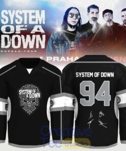 System of a Down “Europe-UK Stadium Tour 2026” Signature Hockey Jersey System of a Down “Europe-UK Stadium Tour 2026” Signature Hockey Jersey
