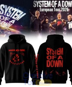 System of a Down “Europe-UK Stadium Tour 2026” Signature Hoodie