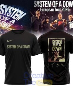 System of a Down “Europe-UK Stadium Tour 2026” Signature Shirt