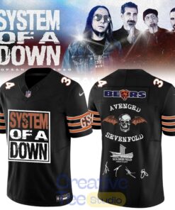 System of a Down “Europe-UK Stadium Tour 2026” Signature Special Football Jersey