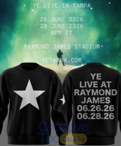Tampa 2026 Ye Live Concert Tour Raymondames Stadium Sweatshirt