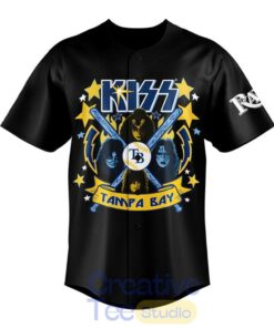 Tampa Bay Rays x KISS Tour Special Baseball Jersey