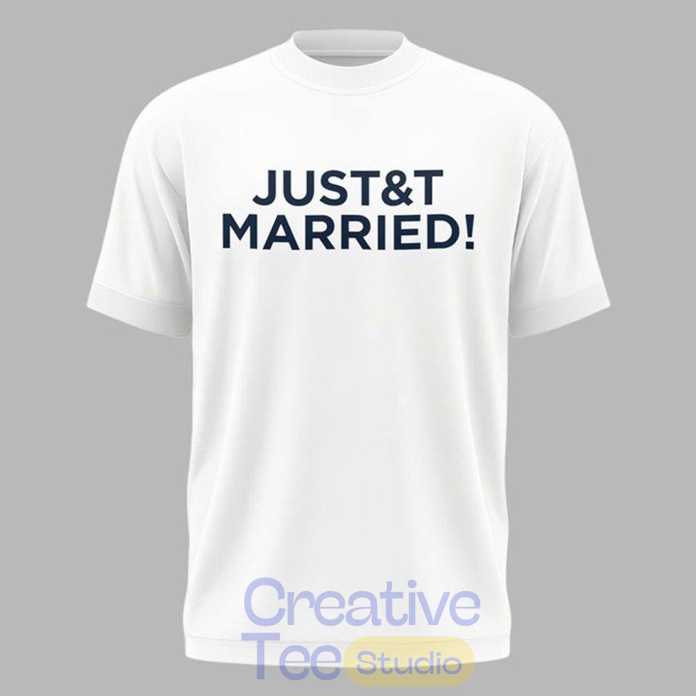 Taylor Swift “JUST&T MARRIED” 2026 T-Shirt Taylor Swift “JUST&T MARRIED” 2026 T-Shirt