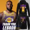 Thank you LeBron Los Angeles Lakers Hoodie