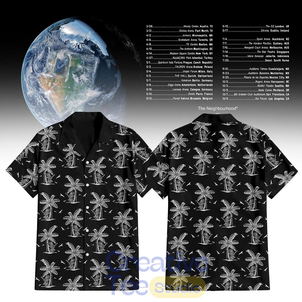 The Neighbourhood The Wourld Tour 2026 Hawaiian Shirt The Neighbourhood The Wourld Tour 2026 Hawaiian Shirt