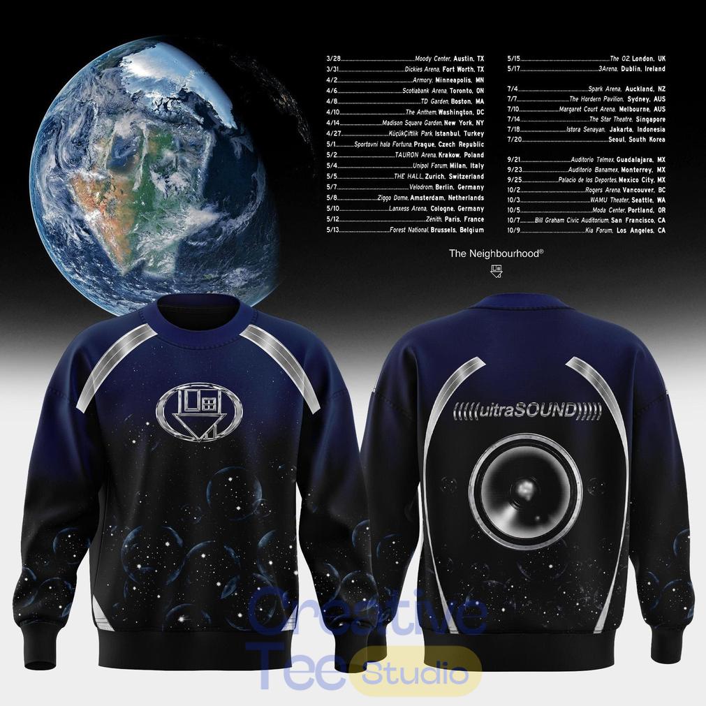 The Neighbourhood The Wourld Tour 2026 Sweatshirt The Neighbourhood The Wourld Tour 2026 Sweatshirt